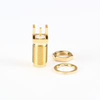 Conector de cabo de GPS de cobre dourado puro DC   11GHz 3KW Max