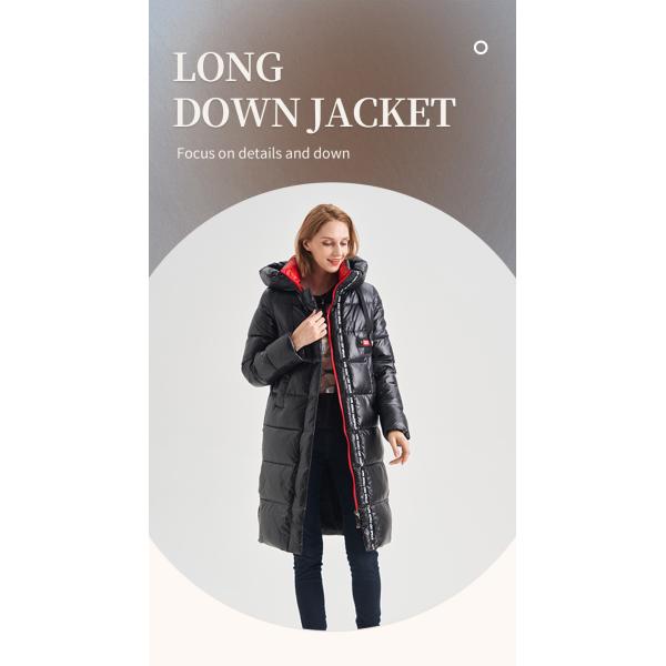 Hot Selling Cheap Custom FODARLLOY 2022 Winter New Korean Style Long Cotton-padded Coat