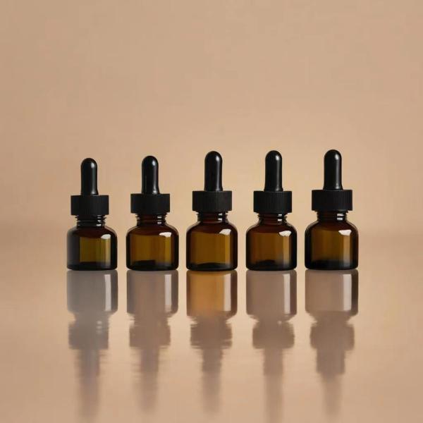 Custom Logo 5ml 10ml 15ml 20ml 30ml Small Capacity Essential Oil Bottle