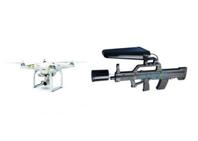 Design de armas UAV GPS Drone Jammer Bloco de sinal 2.4G 5.8G Para o governo, 15w de potência