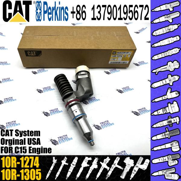 Injetor comum 10R1274 2394908 10R-1274 239-4908 do trilho de Inyectores do combustível de Cat Excavator Diesel para o motor de Caterpillar C15