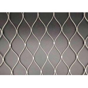 High Precision AISI 304/308/316 Cable Mesh About SUS Wire Rope Mesh for Construction Protection