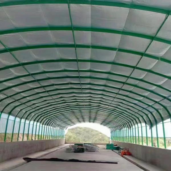Steel Structure Single Tunnel Film Greenhouse for Flower Planting Package Weight 20.000kg