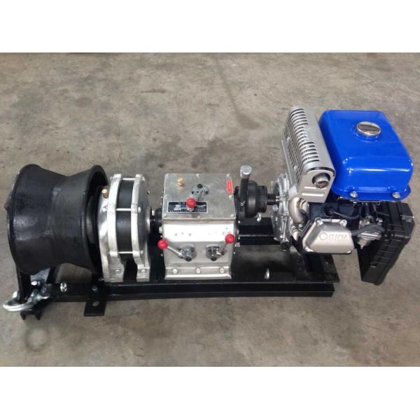 5T gasoline engine Cable Winch Puller / Petrol Engine Powered Winch