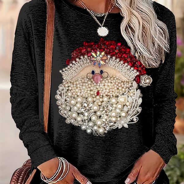 Digital Printing 65cm Long Sleeve Tops Personalized Designs Crew Neck Long Sleeves