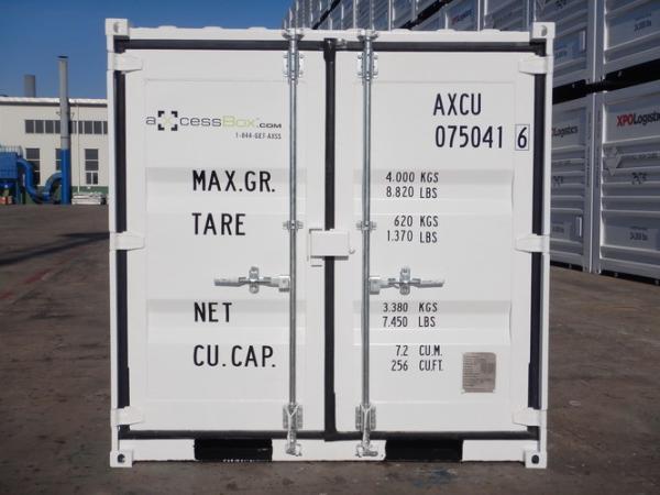 Sea Land Mini Shipping Container 7ft Outdoor Storage Cargoes ISO Approved