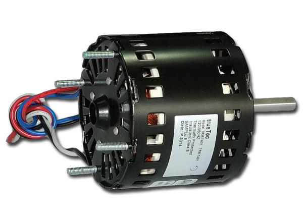 o chapeamento de níquel 60Hz protegeu o motor de fã de Polo com certificação do CE