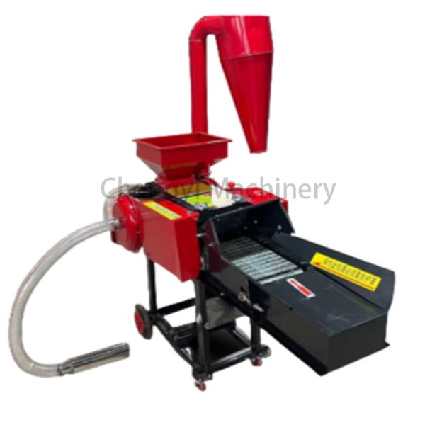 Self Priming Straw Chopper Shredder Suction Forage Grinder Heavy Duty Residue Processor