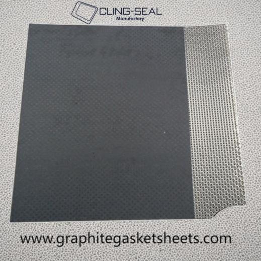 Engine Cylinder Head Gasket Sheet Non Asbestos Dual Layer Heat Insulation with Perforated Metal Insert