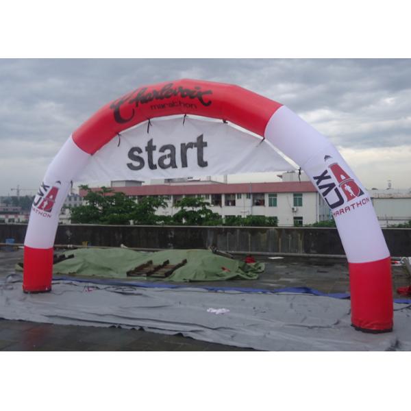 Customize Inflatable Arches 0.55mm PVC Tarpaulin With One Free Blower