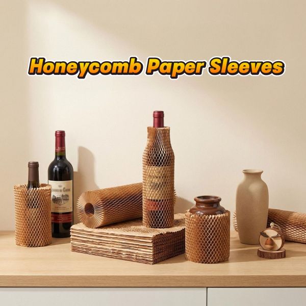 OEM Honeycomb Paper Sleeve 55cm 50gsm Paper Sleeve  For Table Lamps