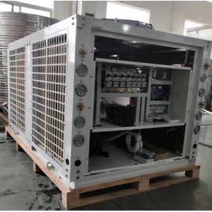 72KW Custom Air Source Heat Pump with Titanium Heat Exchanger and Scroll Compressor