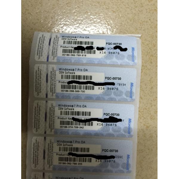 Original FPP/OEM Windows Product Key