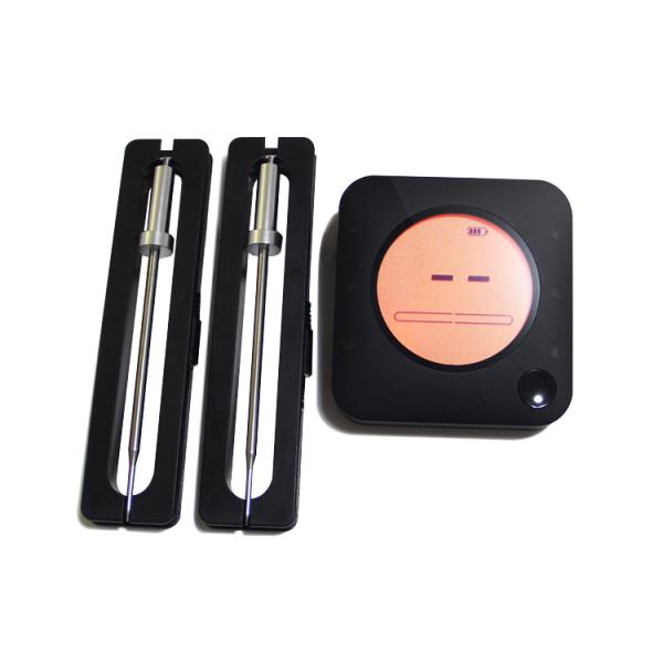 Iphone App Wireless Grill Thermometer Bluetooth 5.0 Connected For Bbq Smoker