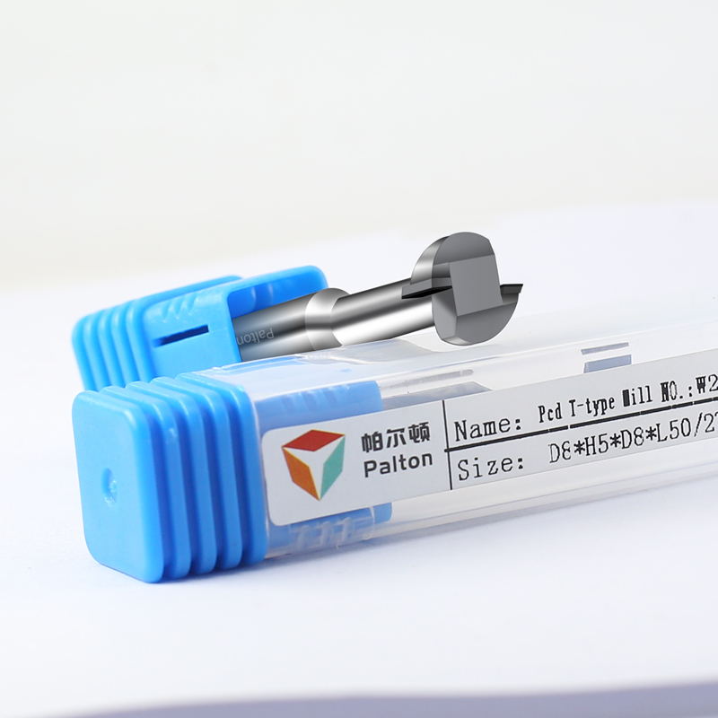 CNC Fabrication PCD Cutter Diamond Tipped Chamfering Router Bit For Aluminum Copper