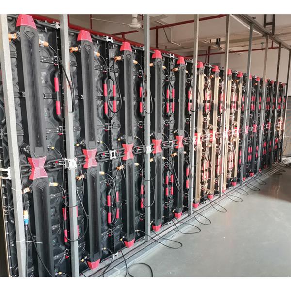 Портативный арендный экран приведенный заливки формы P3.91 500*500mm на открытом воздухе