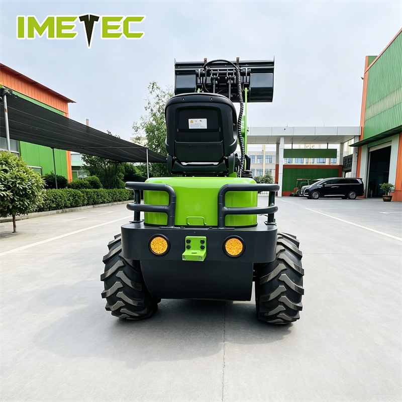 Multifunction Electric Telescoping Forklift Wheel Loader handler 650kg