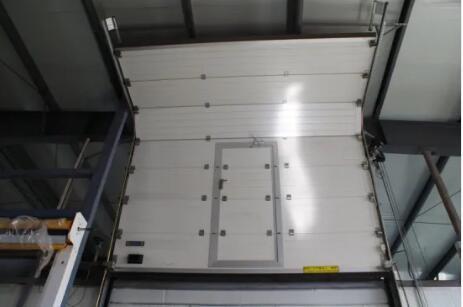 Industrial Insulated Sectional Doors Partition For House 40mm Overhead Panel