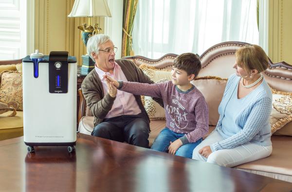 Medical 93% 5 Liter Oxygen Concentrator With LCD Screen Molecular Sieve