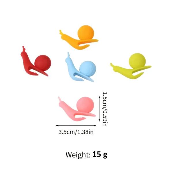 Universel résistant à la température de silicone de support mignon multicolore de sachet à thé