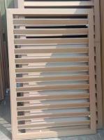 Durabilité Ouvrir les stores Nuances de fenêtre en aluminium pour le bureau et la maison