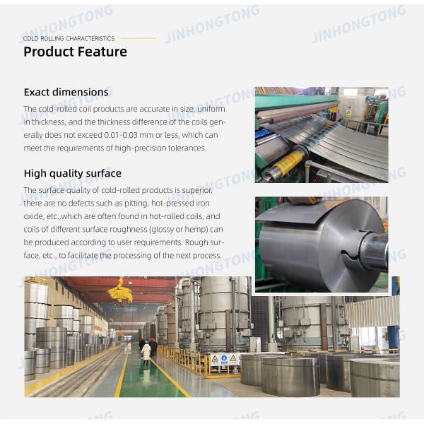 SAE AISI 1005 1006 1008 Cold Rolled Steel Coils with Tolerance of ±5% and Thickness Range of 0.2-1.5mm