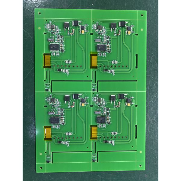 Surface Mount Technology SMT PCB Assembly Green Solder Mask Resistors Electronic Manufacturing