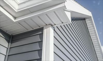 UV Resistant UPVC Soffit Board Plastic Soffit Board For Exterior Wall