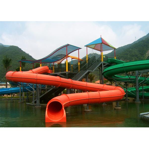 Оборудование скольжения стеклоткани коммерчески водных горок семьи на открытом воздухе