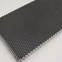 Soldadura puntual 8.2mm tamaño de la célula de acero inoxidable de metal Honeycomb Air Straightener
