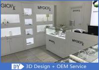 Muebles de joyería de pared atractivos / muebles de joyería de venta al por menor