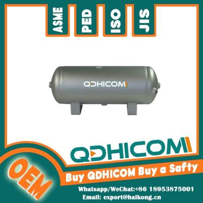 Horizontal Air Compressor Receiver Tank Seam Welded Steel For Industrial Workflows