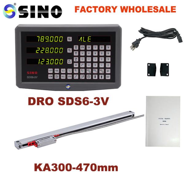 SDS6-3V KA300-470MM 3 Axis Digital Readout System DRO Measuring Machine