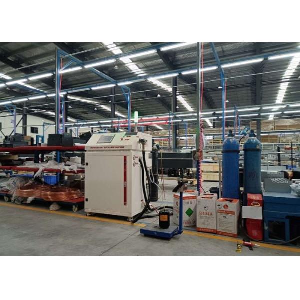 Automatic Refrigerant Charging Machine With Integrated Leakage Alarm System