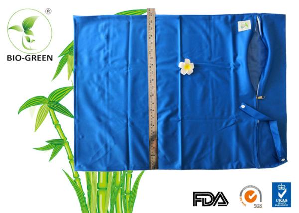 Multi Functional Baby Boy Diaper Bags , Printed Blue Menstrual Wet Bag