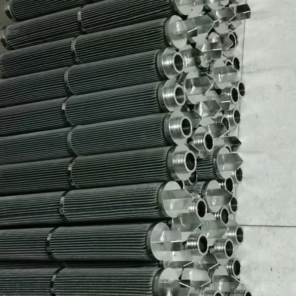 Industrial Backwash Sintered Stainless Filter Element For Liquid Filtration