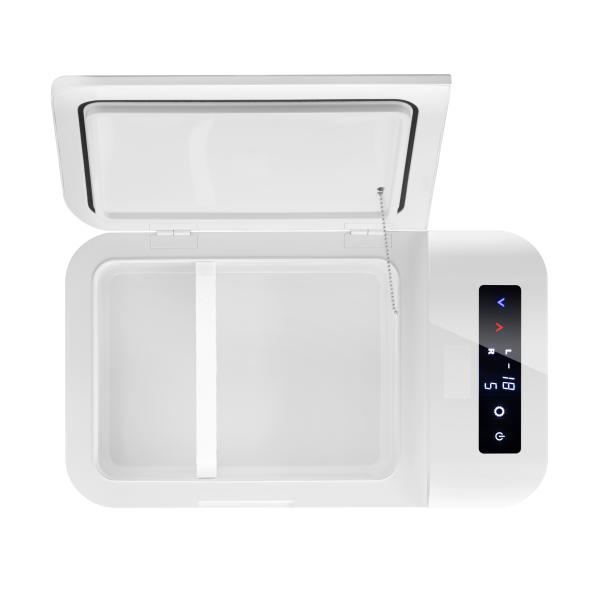 Modern Double Temperature Portable Car Fridge Freezer / Car Refrigerator 12v 20L