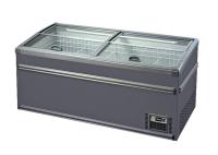 Costom Low Price Commercial Display Freezer Supermarket Island Freezer