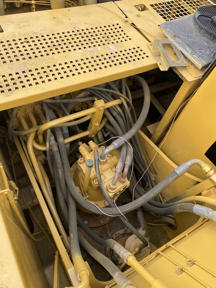 Гидравлический тип 320B Crawler использовал экскаватор CAT 20 тонн