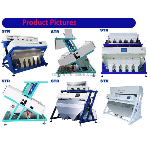 Small CCD Peanut Pulses Color Sorting Machine For RiceCustomizable