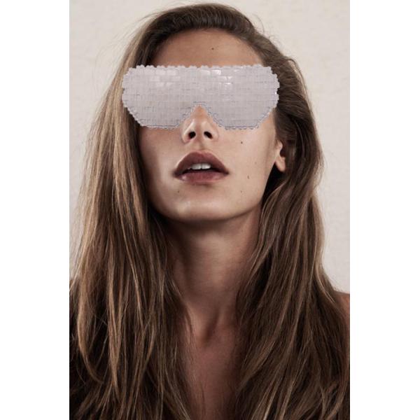 Rose Quartz Eye Mask Natural Remedy for Better Sleep and Relief of Eye Fatigue