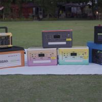 2000w portátil central Lifepo4 o lítio 120Ah Li Ion Battery Solar System de 12 volts