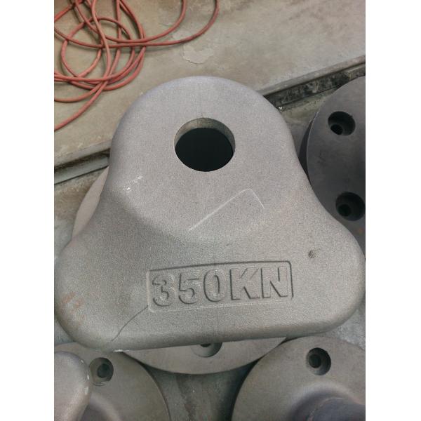 350 bolardos marinos del muelle de la culata en T de los componentes del amarre del hierro del carbono de KN