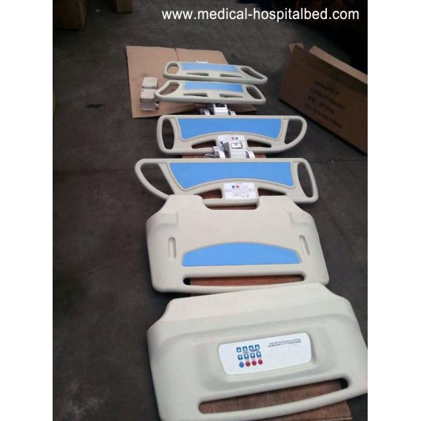 ABS Parts Siderails Head / footboard With Controller Panel hospital bed side rails