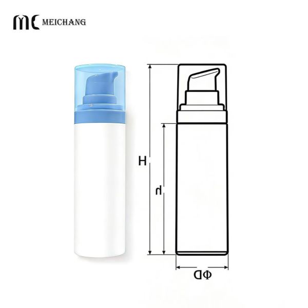 15ml 30ml 50ml Skin Barrier Repair Airless Bottle with Piston-type Vacuum Sealing and FDA Compliant Packaging