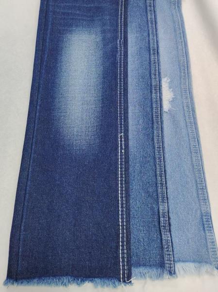 73%cotton DARK INDIGO non-stretch Denim Fabric  TWILL style JSD3135R for lady  jeans  clothing Wholesale denim