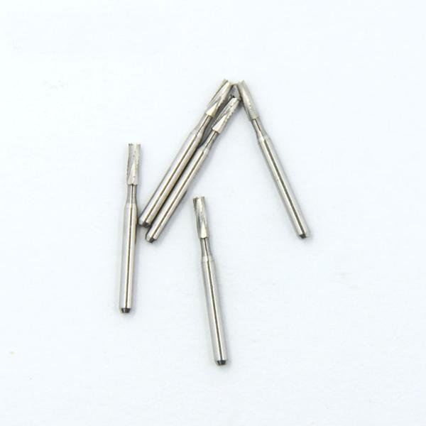 High Speed Carbide Burs Dentistry Cylinder Bur Dental Cross Cut Head