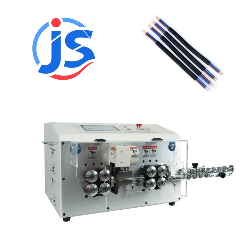 Accelerated Round Sheath Inner and Outer Double Layer Peeling Machine 650W Multi Functional Metal Stripping Peeling Machine
