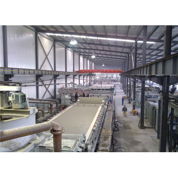 Needle Industrial Felt Fabric 48m Length 2400gsm Weight For Cement Industry