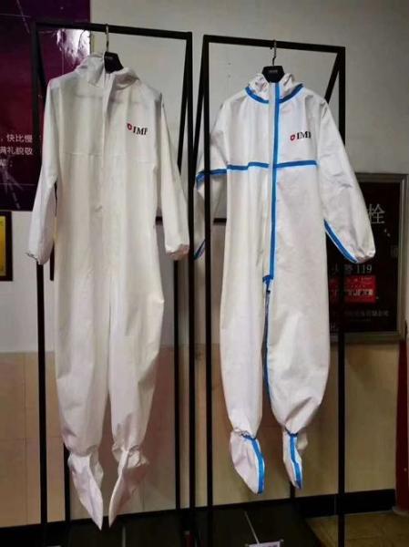All Over Waterproof Full Chemical Protective Body Suit Medical